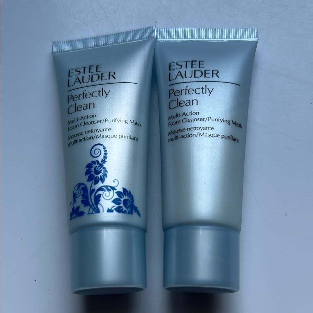Bundle of two Estee Lauder Perfectly Clean Foam Cleanser Duo -each 1 Oz